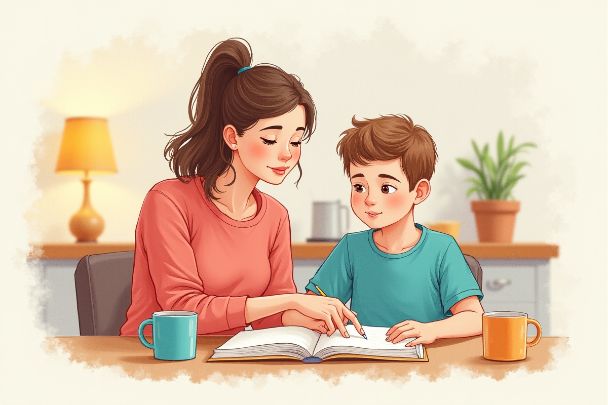img-mama-i-syn-delayut-domashku-vmeste