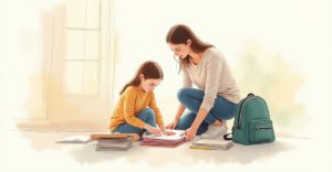 Родитель и подросток выбирают программы